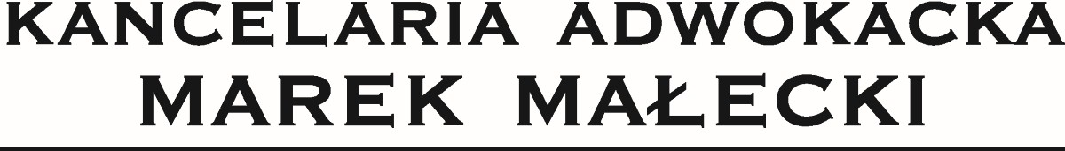 Kancelaria Adwokacka Marek Małecki